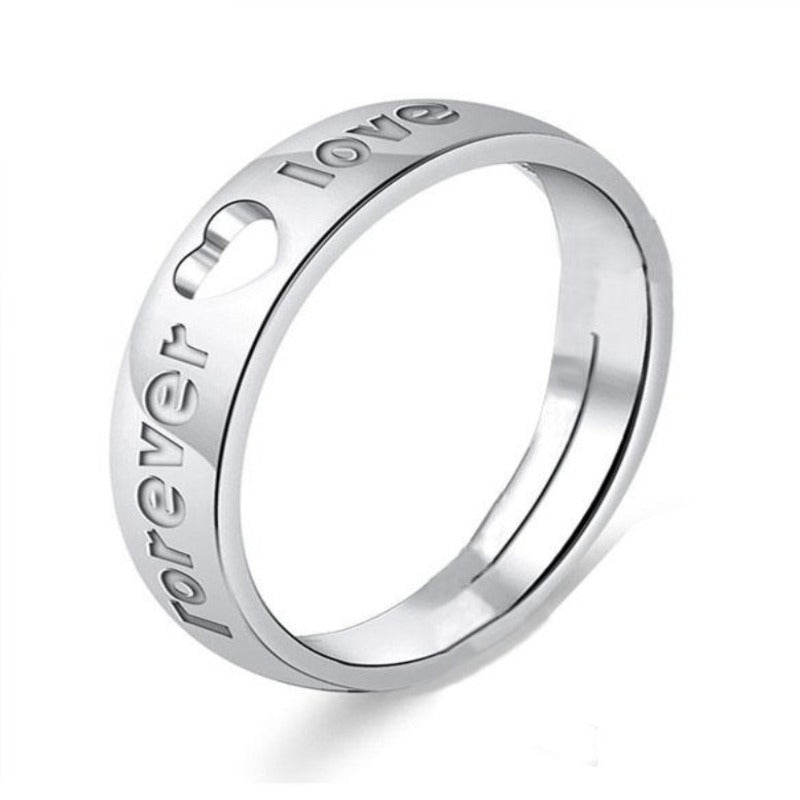Cute Silver Plated Ring For Women, Girls, And Lovers
