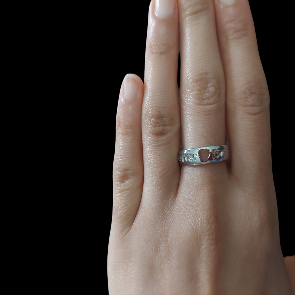 Cute Silver Plated Ring For Women, Girls, And Lovers