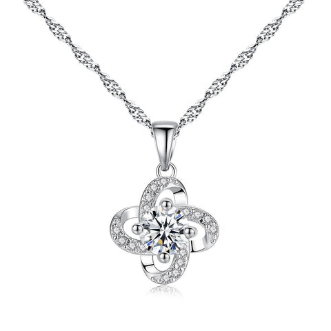 ElegantFlowerShaped925Sterling