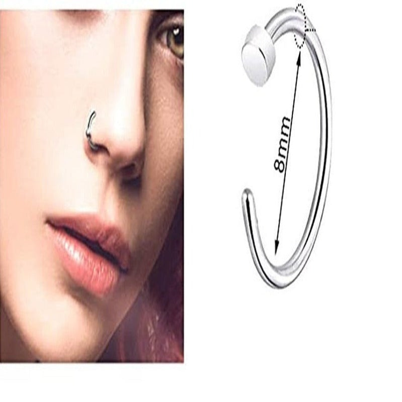 Cute 316L Stainless Steel Nose Pin For Cute Women