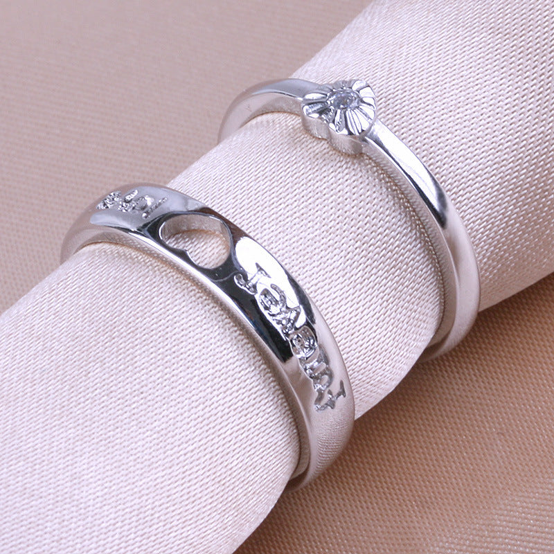 Cute Silver Plated Ring For Women, Girls, And Lovers