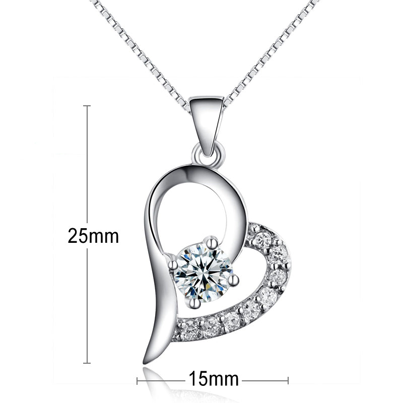 Luxury Rhodium Plated 925 Sterling Silver Jewelry Set For Pretty Women And Brides