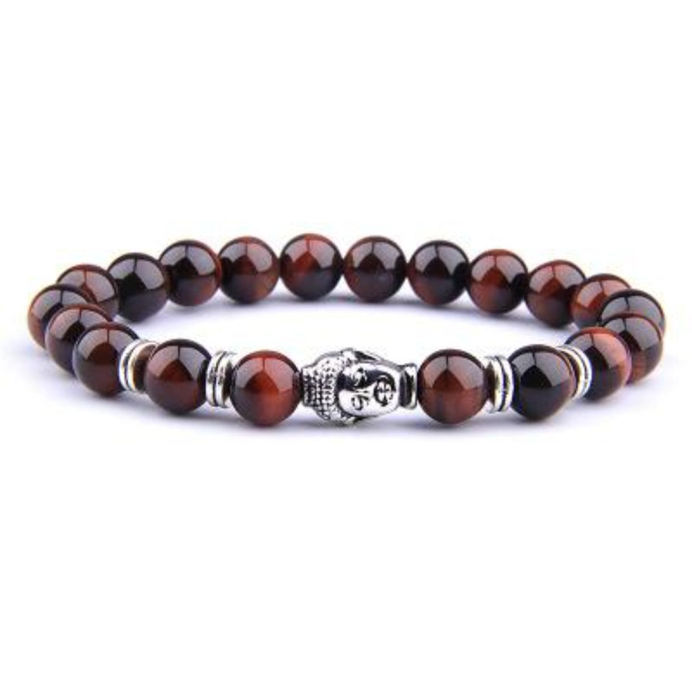 Trendy and Brown Color Buddha Head Shaped Bangle/ Bracelet For Women & Men & Girls